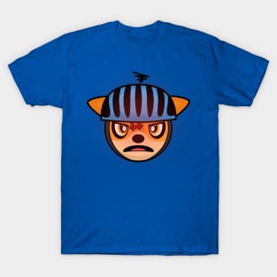 Angry Cyclist Deer Doris T-Shirt